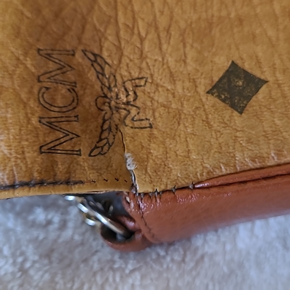 MCM vintage leather mini purse on chain - Picture 7 of 11